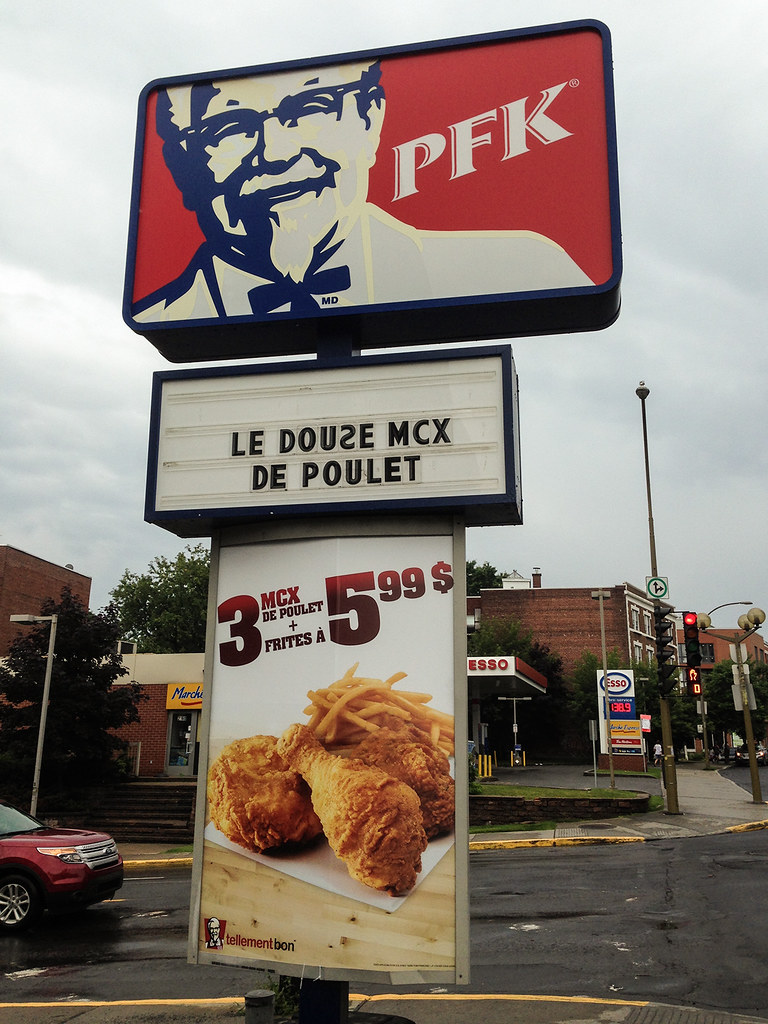 PFK Montreal fried chicken. Pamela Rentz Flickr