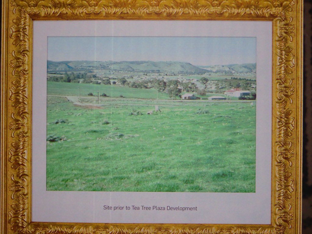 Tea Tree Plaza History Wall Site prior to Tea Tree Plaza… Flickr