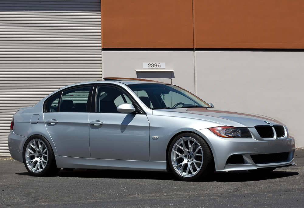 BMW E90 335i with race silver EC7 wheels E90 335i with 18… Flickr