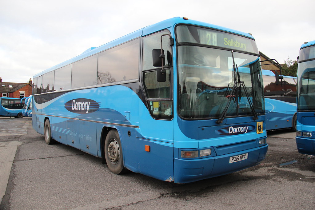 7215=R215NFX DAMORY Salisbury bus depot david smith Flickr