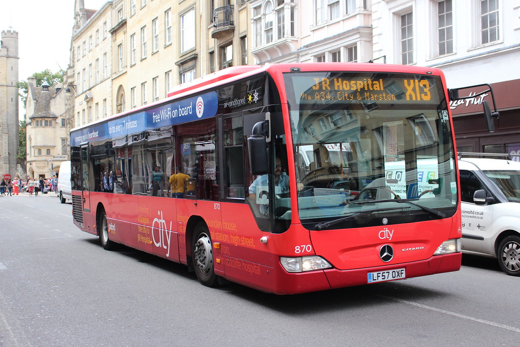 870 LF57OXF Oxford Motors Svs Oxford, 12th August 2015. Flickr