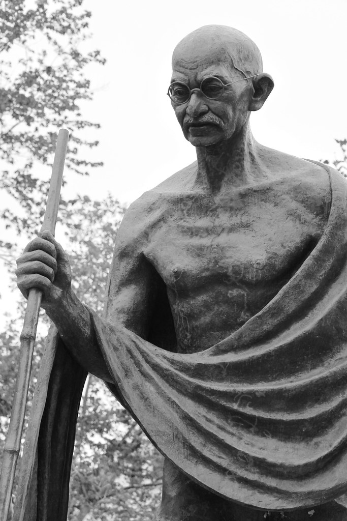 Gandhi Statue Washington, DC Fritz Myer Flickr