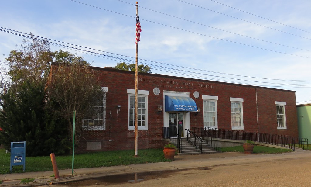 Post Office 71322 (Bunkie, Louisiana) Built in 1937 courthouselover Flickr