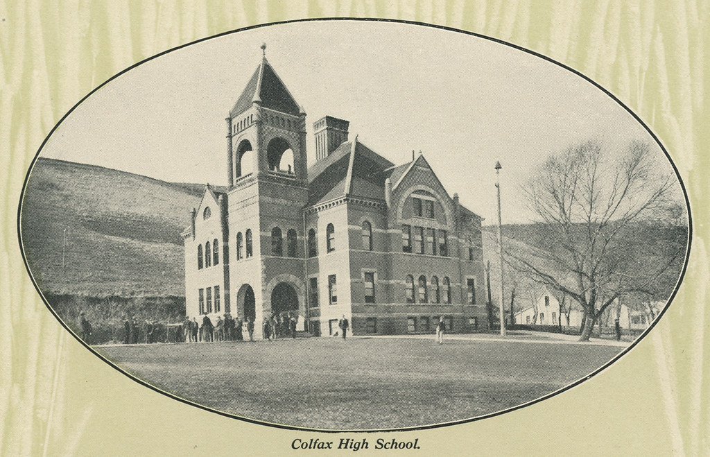 Colfax High School, 1908 Colfax, Washington Colfax High … Flickr