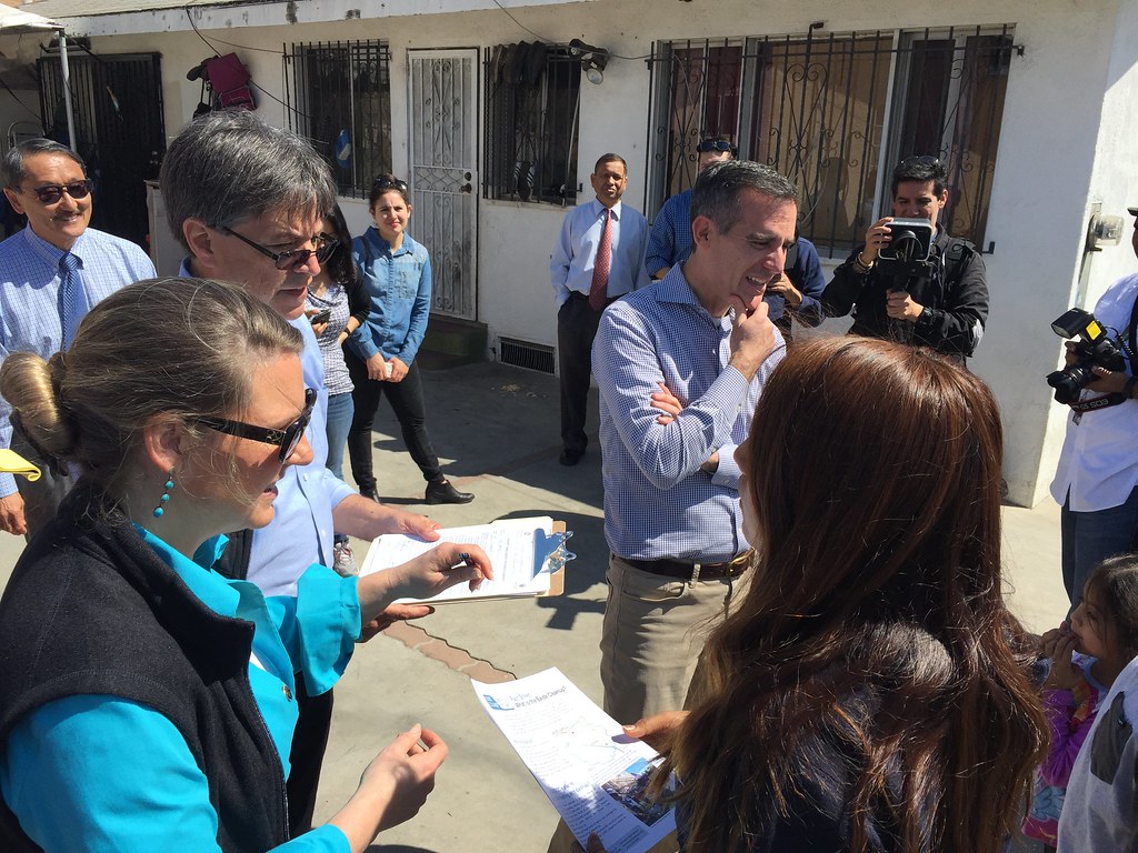 DTSC Director Lee, LA Mayor, CalEPA Secretary Rodriquez Flickr