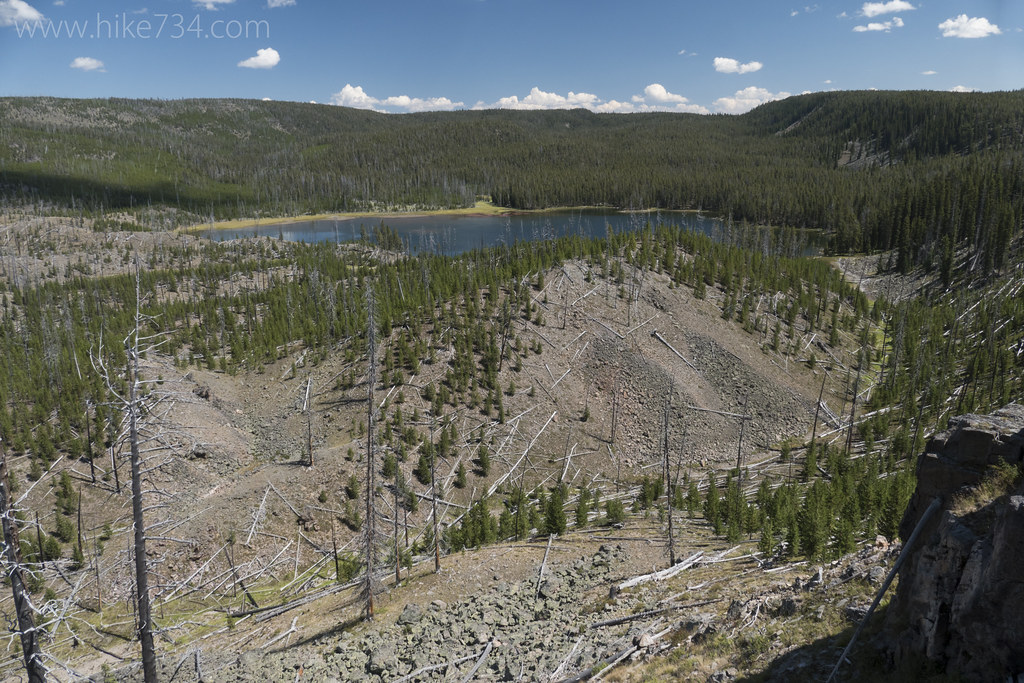 Mallard Creek, Mallard Lake, and the Upper Geyser Basin (Old Faithful