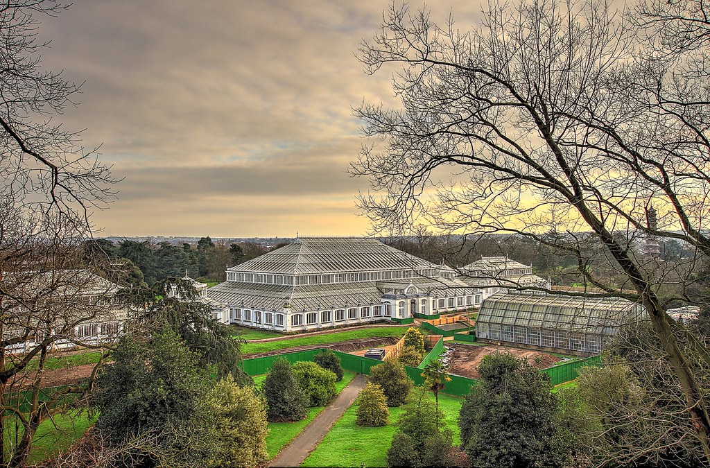 Kew Garden Under Construction A HDR taken on New Year's Ev… Flickr