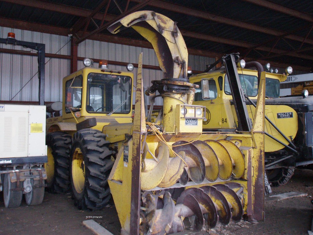 Cayuga County, NY 1980's Vohl DV904 snow blower fleet N… Flickr