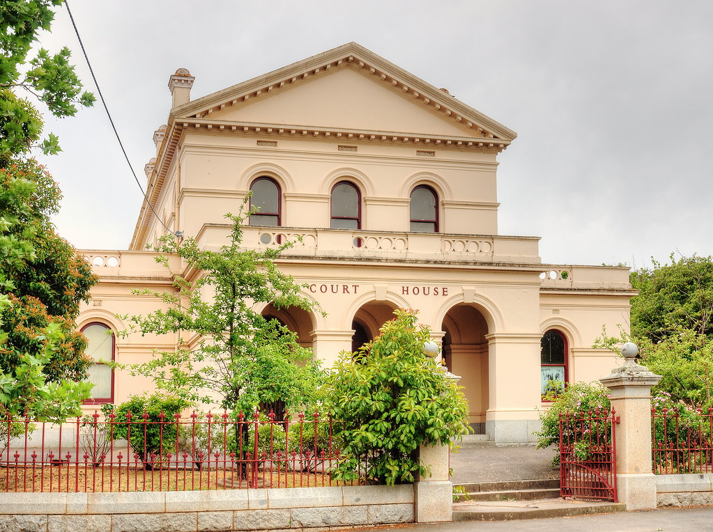 Castlemaine (Australia) Castlemaine's Court House (circa… Flickr