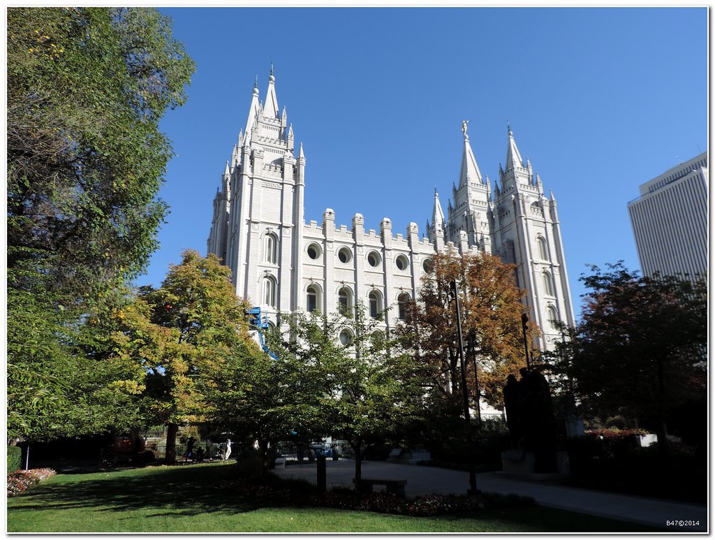 Temple square Salt Lake City Utah USA Temple square … Flickr