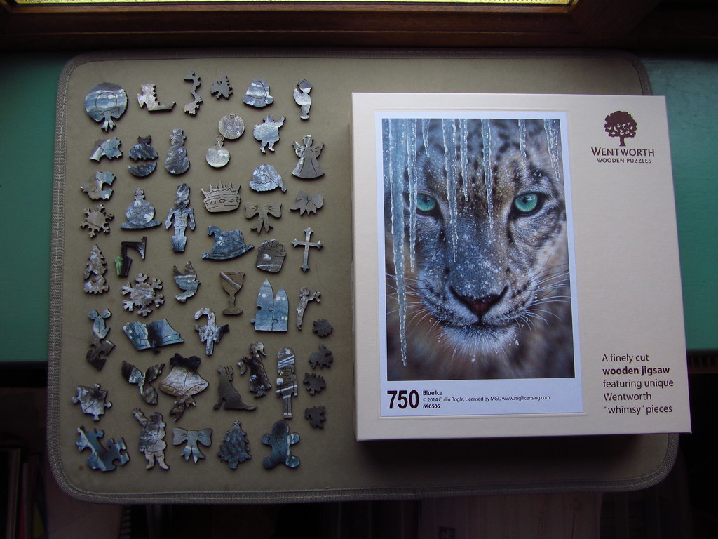 Wentworth 750pc Blue Ice Snow Leopard by Colin Bugle IMG_9… Flickr