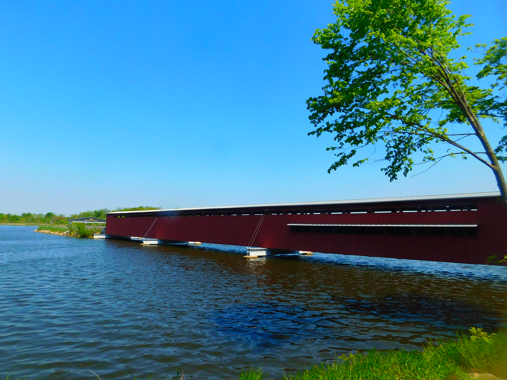 Langley Covered Bridge Centreville, Michigan Flickr