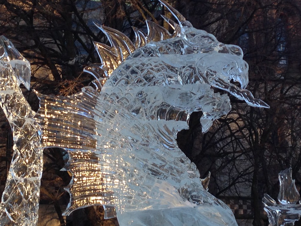 Ice Sculptures in BOSTON! Andrew Quinney Flickr