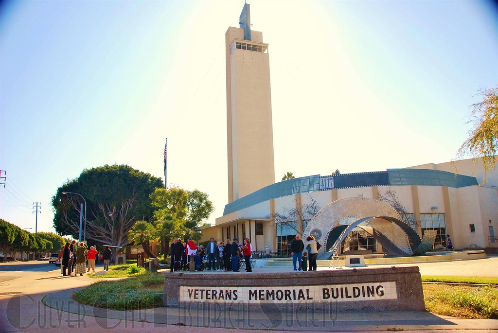 Historic Site 13 Veterans Memorial Building Culver City Historical