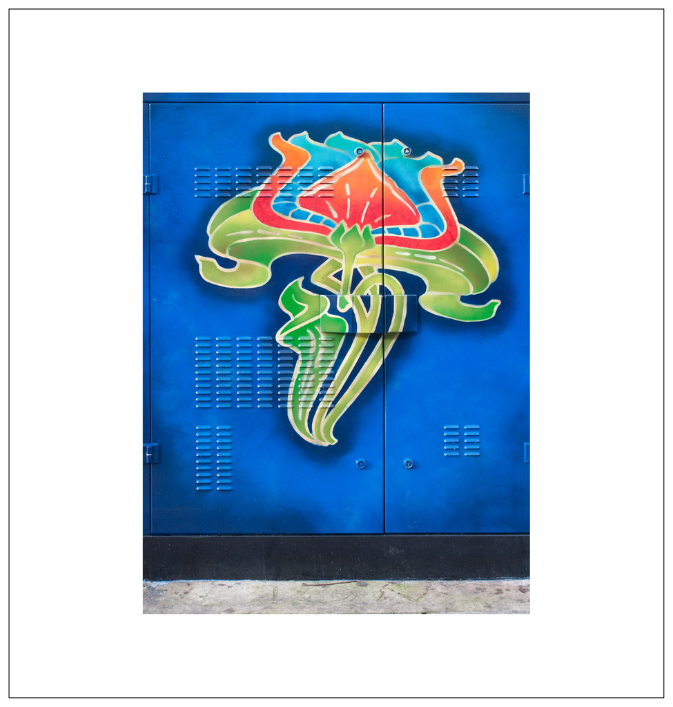 Painted Street Furniture Bath Road, Cheltenham, Gloucester… Flickr