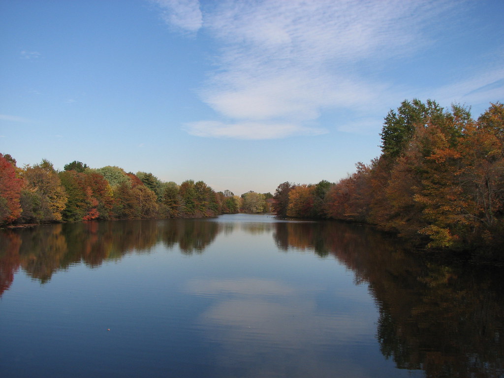 Fall colors Plainsboro pond, Plainsboro, NJ Mirkwood Networks Flickr