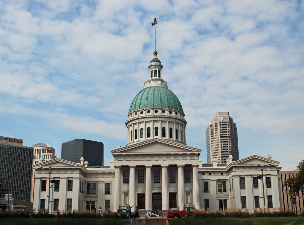 St Louis Old Courthouse 2014 Downtown St Louis. Histor… Flickr