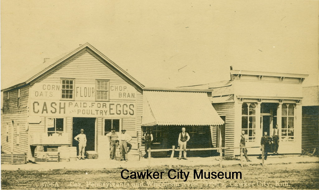 1885 Speers building corner, Cawker City The Spears buildi… Flickr