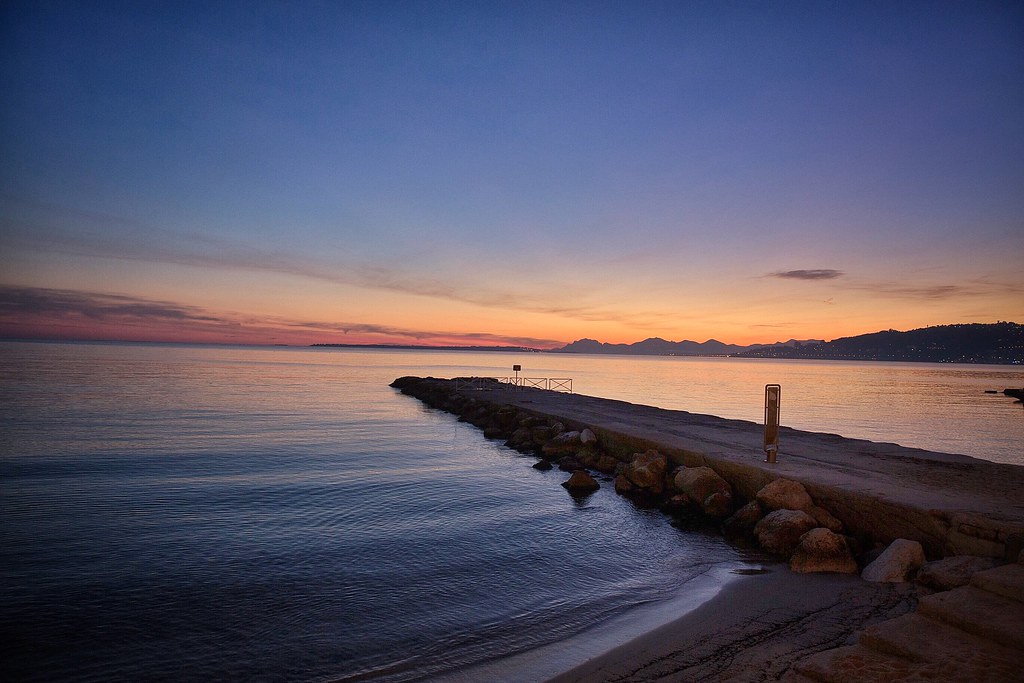 ANTIBES JUAN LES PINS sunset coucher de soleil Flickr