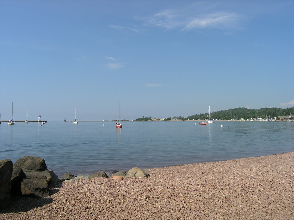 Grand Marais Waterfront The Beach at Grand Marais. Grand M… Flickr