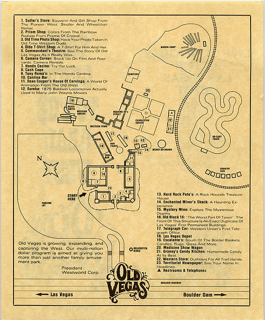 Old Vegas (Westworld), Henderson, Nevada Amusement Park