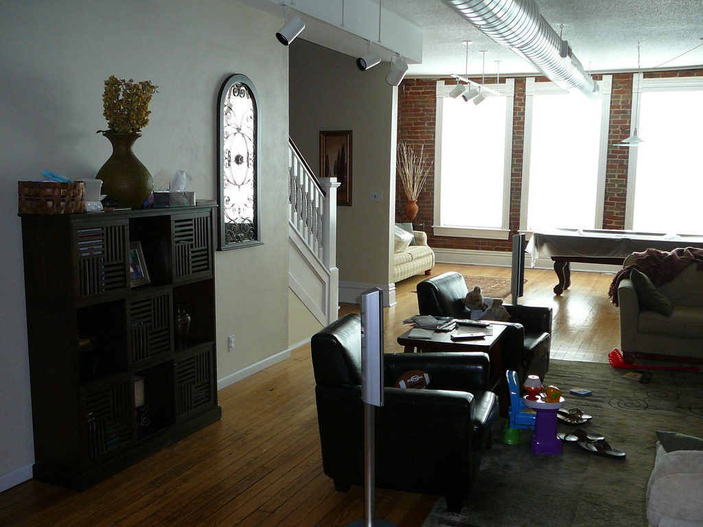 Joplin Main Street Loft Living Room 2 living room Toby Teeter