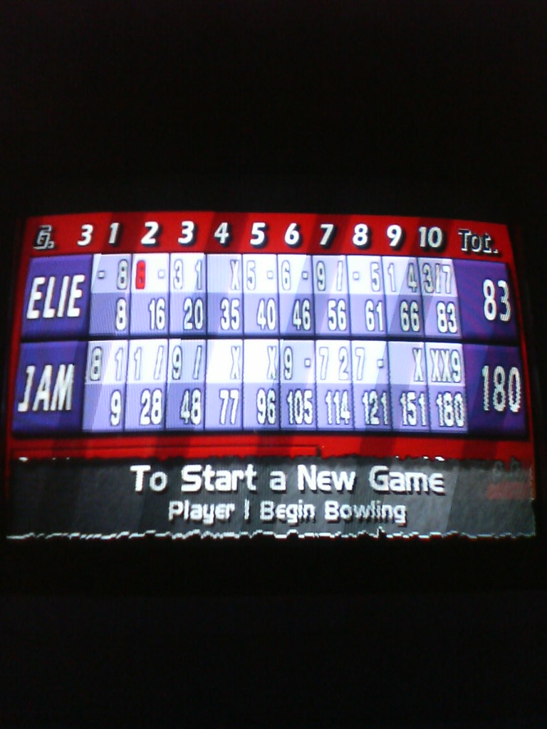 My Highest Bowling Score My highest score in bowling! 180 … Flickr