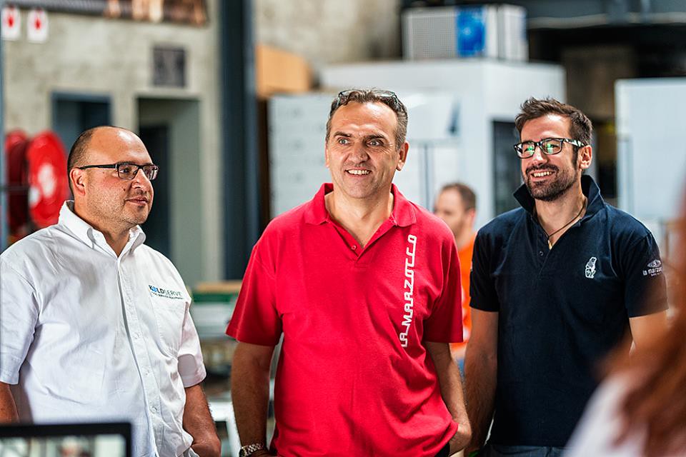 Barista Koldserv, South Africa La Marzocco