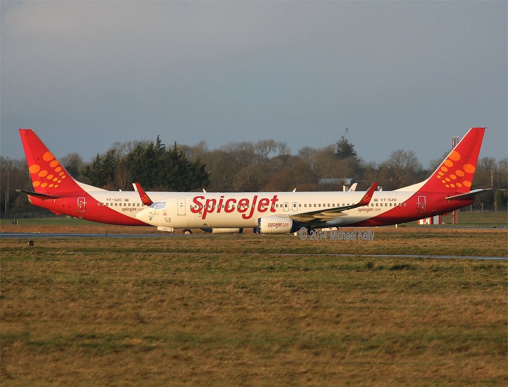 Spicejet (India) Boeing 737's VTSZC & VTSZD 20th Decembe… Flickr