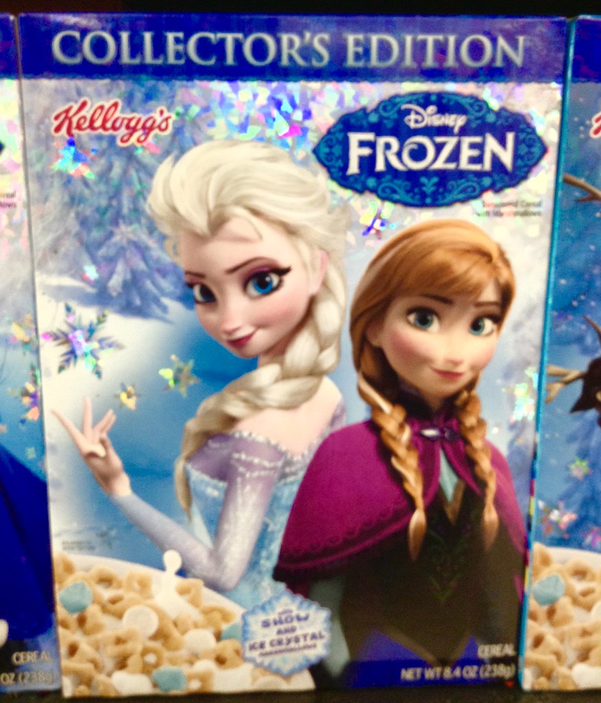 Disney Frozen Elsa Disney Frozen Elsa Kellogg's Cereal, 12… Flickr