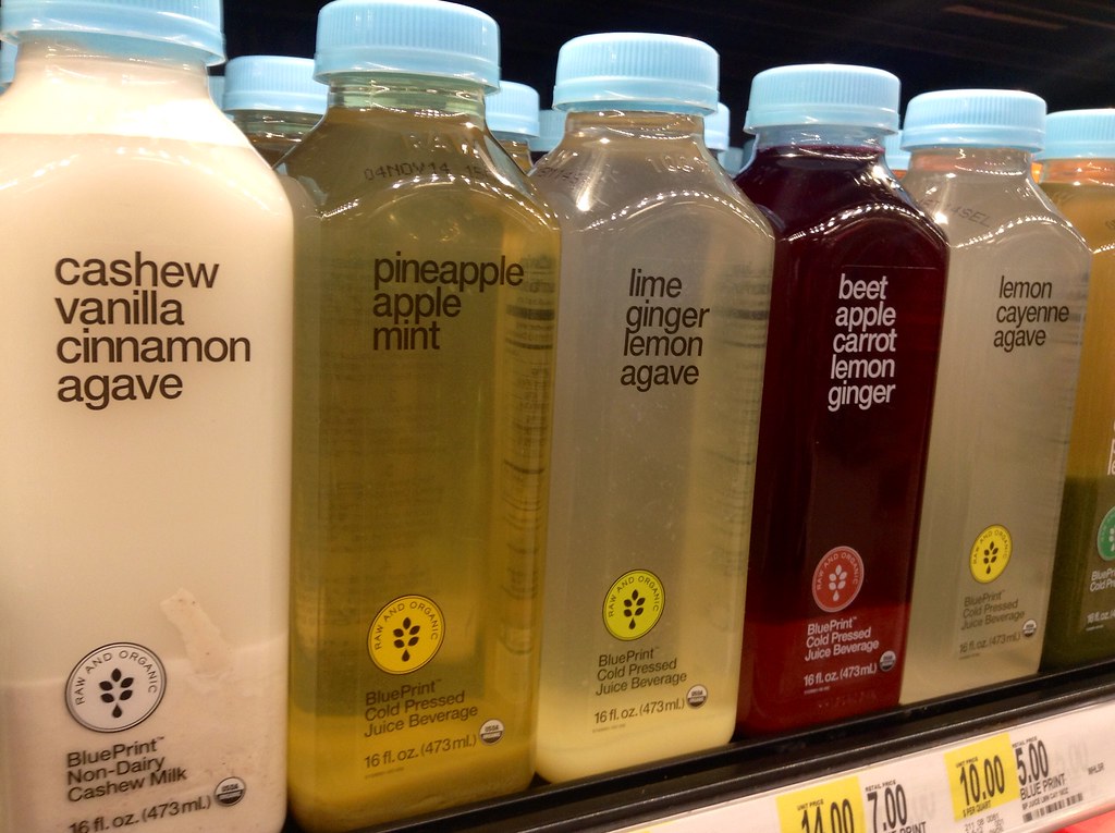 BluePrint Cold Pressed Juice Organic Raw Beverage. 2014 Ta… Flickr