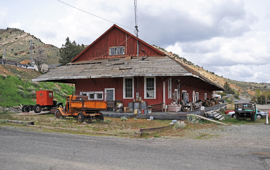 Virginia City, NV V&T Freight Depot 2016 Remains of th… Flickr