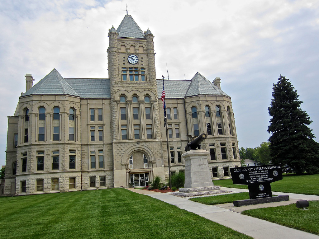 Gage County Courthouse, Beatrice, NE Gage County Courthous… Flickr