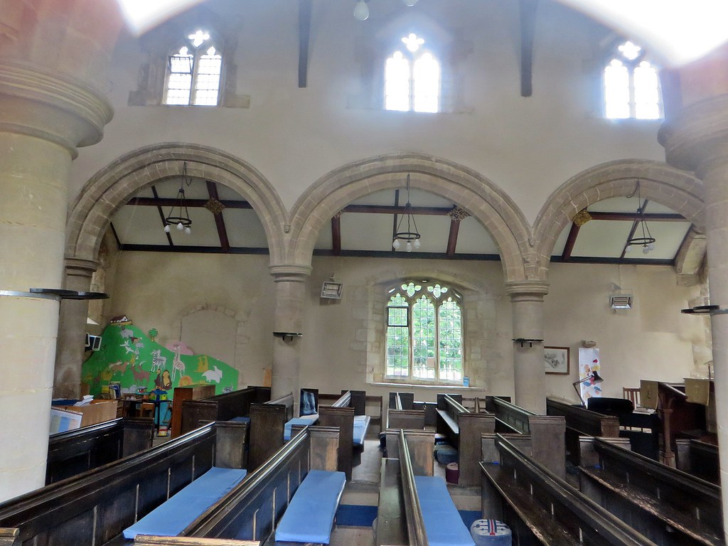 Carlby Lincolnshire Looking north through the c1200 arcade… Flickr