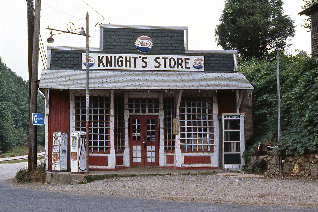 Knights Store, 1979 Knight's Store, Balsam, North