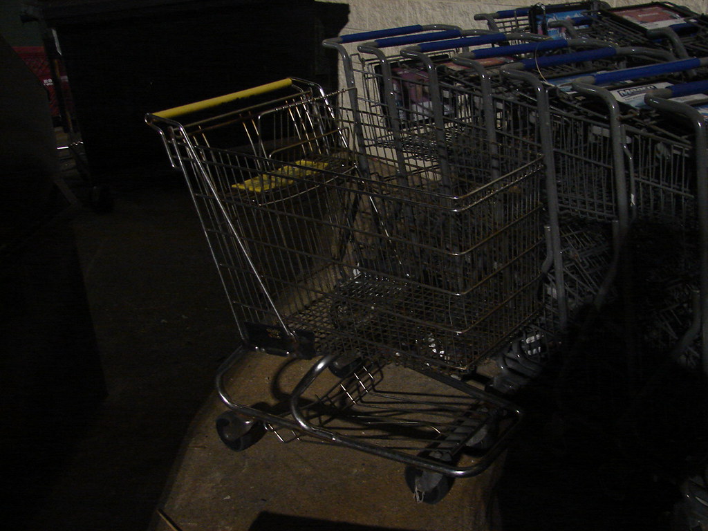 Cart Graveyard Liberal Market From a store in Dayton, KY.… Flickr