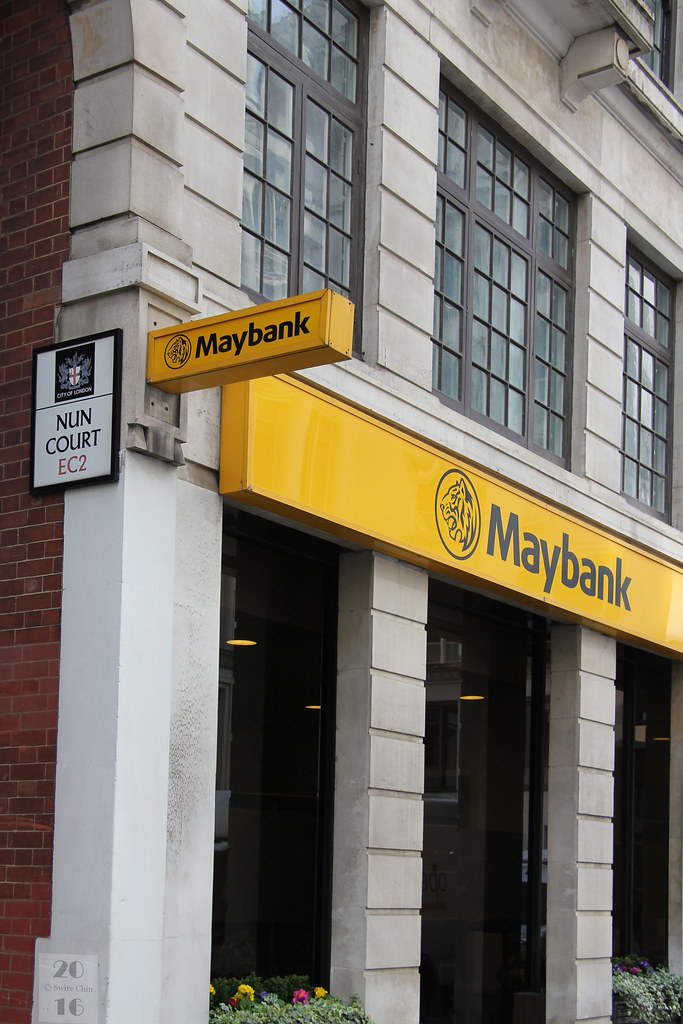 Maybank London office Maybank, formally known as Malayan B… Flickr