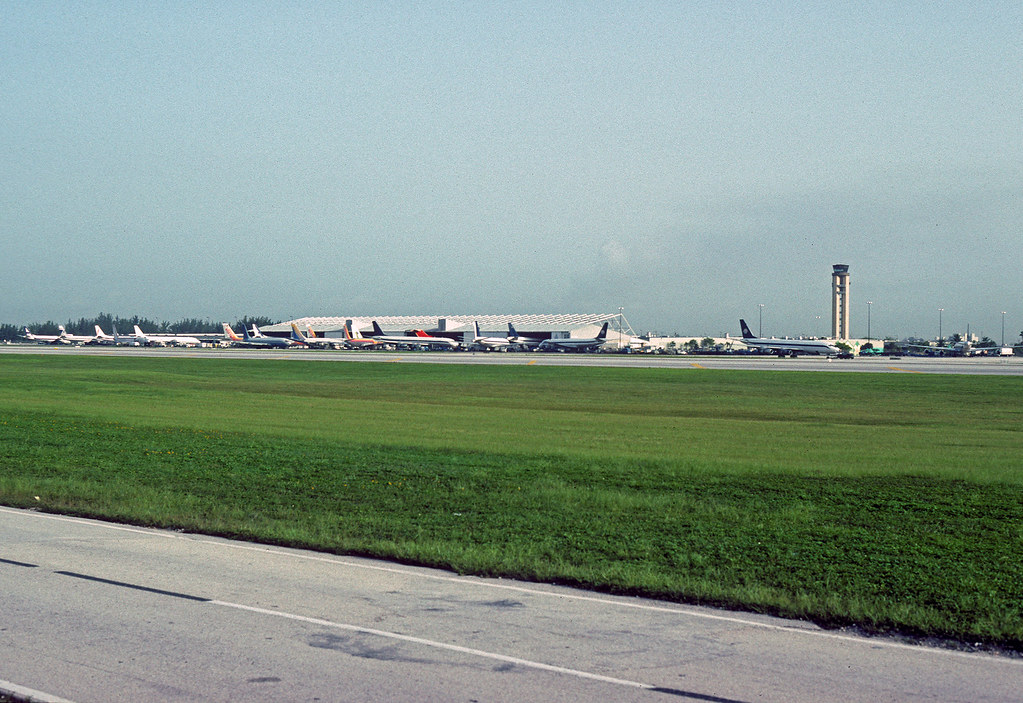 Miami Airport, 1992 In the original of this rather grainy … Flickr