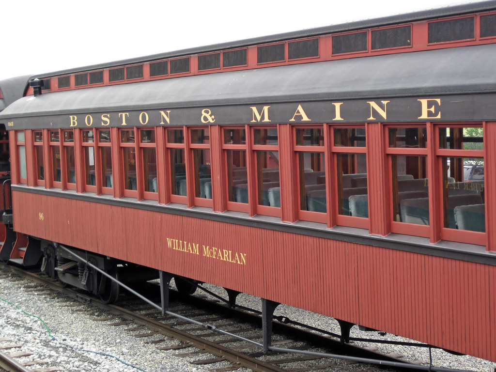 Boston & Maine Railroad 96 passenger car 2 This is a res… Flickr