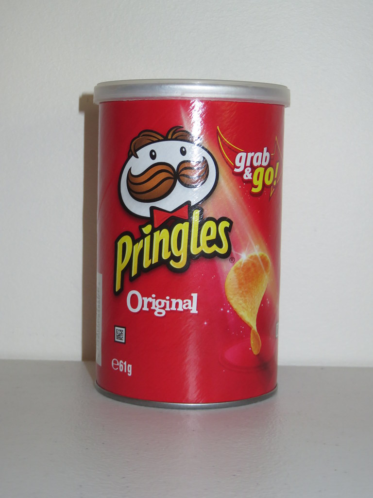 Pringles Can Older Size (in diameter) Precisely why they… Flickr