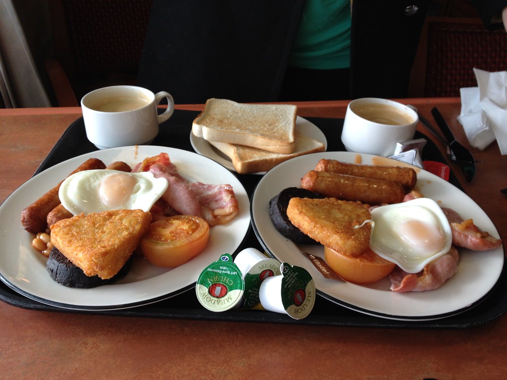 Breakfast on the Ferry! Simon James Flickr