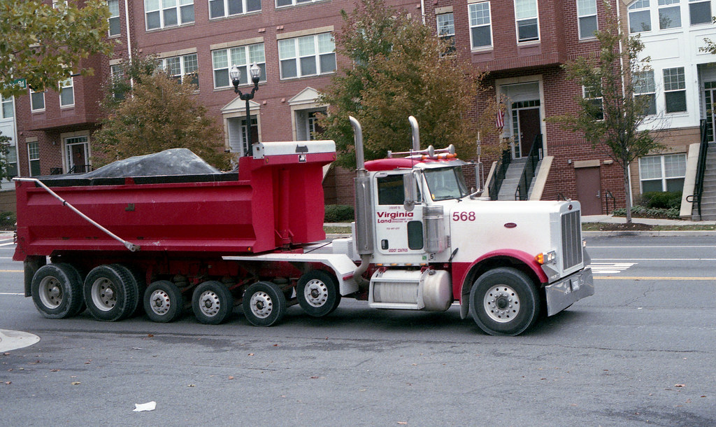 Virginia Land dump truck ARL 101314 Virginia Land Develo… Flickr