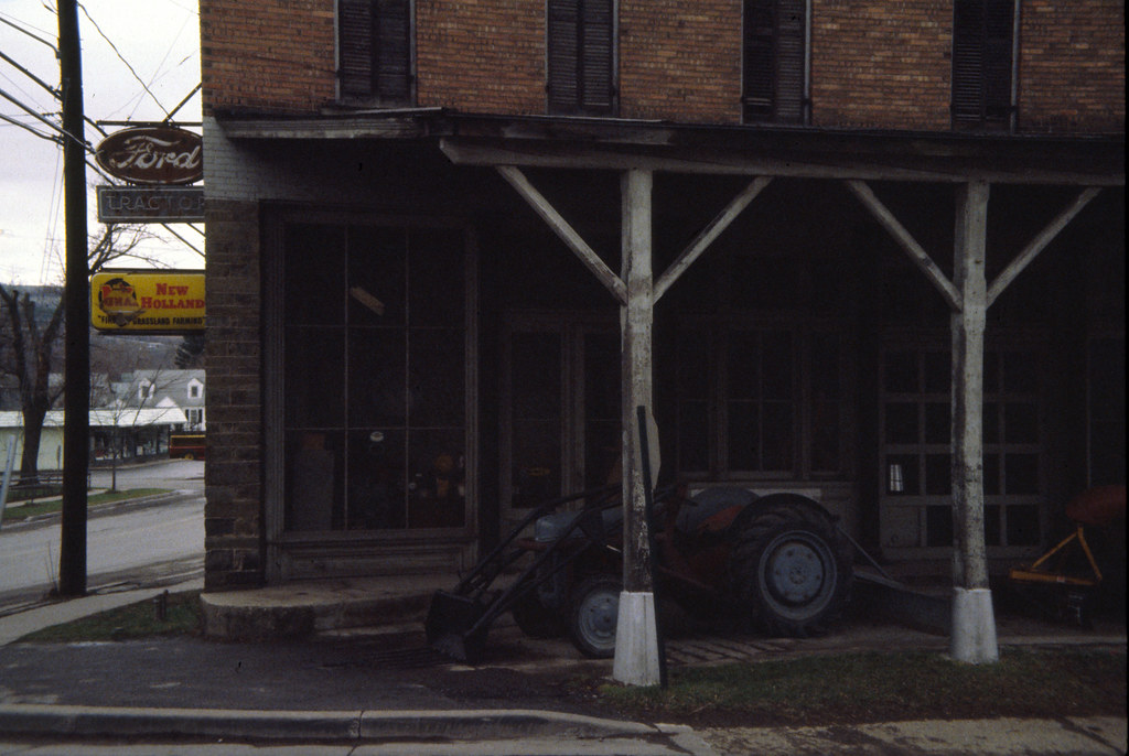 1983060002 Ford tractor dealer, near Victor, NY? Walter Etten Flickr