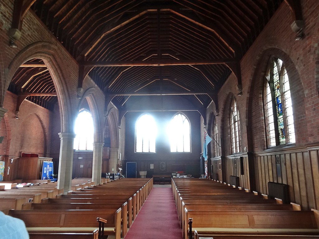 Lincolnshire, Woodhall Spa Looking west down the nave Flickr