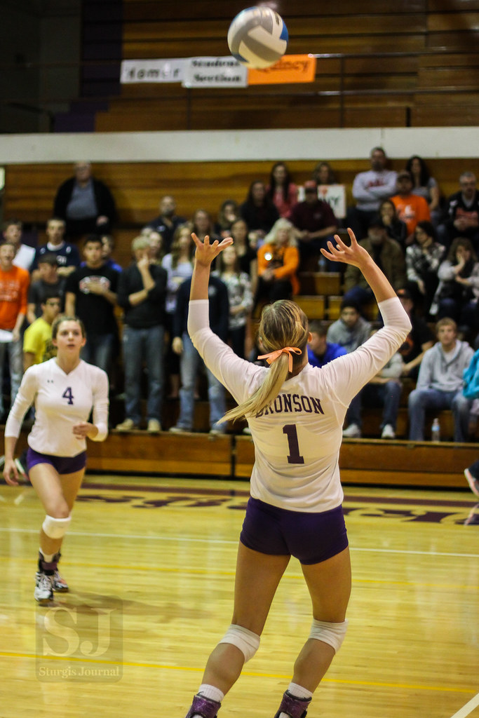 Volleyball Bronson Brandon Watson Journal Sturgis Journal Flickr