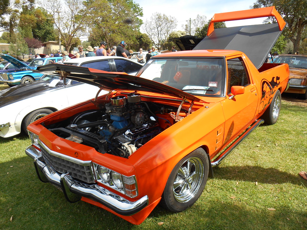 1978 Holden HZ Ute Custom On display was this HZ Holden Ut… Flickr