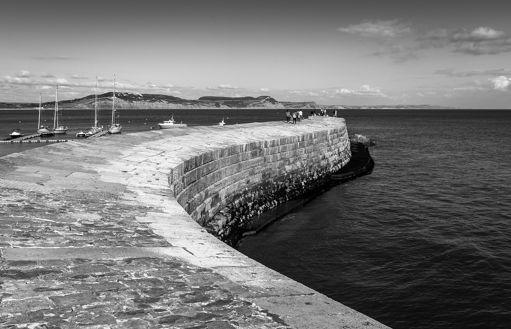 Lyme Regis The Cob at Lyme Regis Richard Willetts Flickr