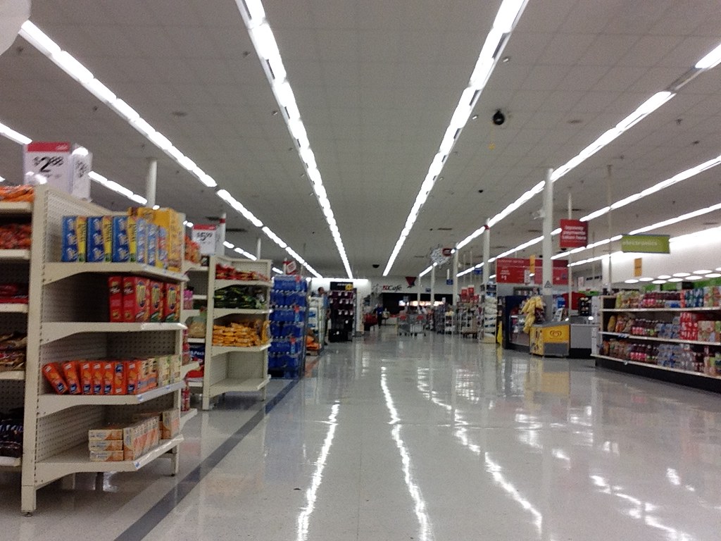 Kmart in Olean, NY October 17, 2014 Spacious main aisle … Flickr