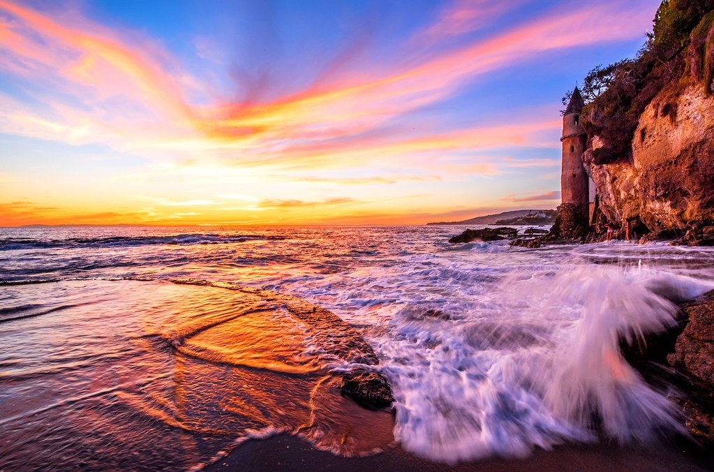 Nikon D810 HDR Photos Laguna Beach Sunset, Dr. Elliot McGu… Flickr