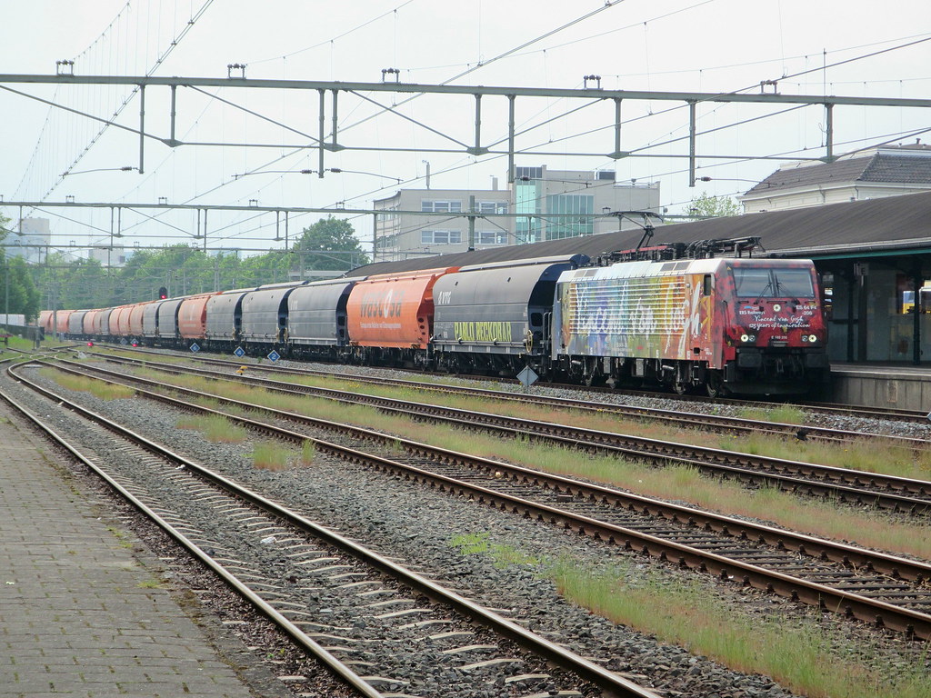 LTE/ERS 189 206 met graantrein 41321 in Apeldoorn Op 19 me… Flickr